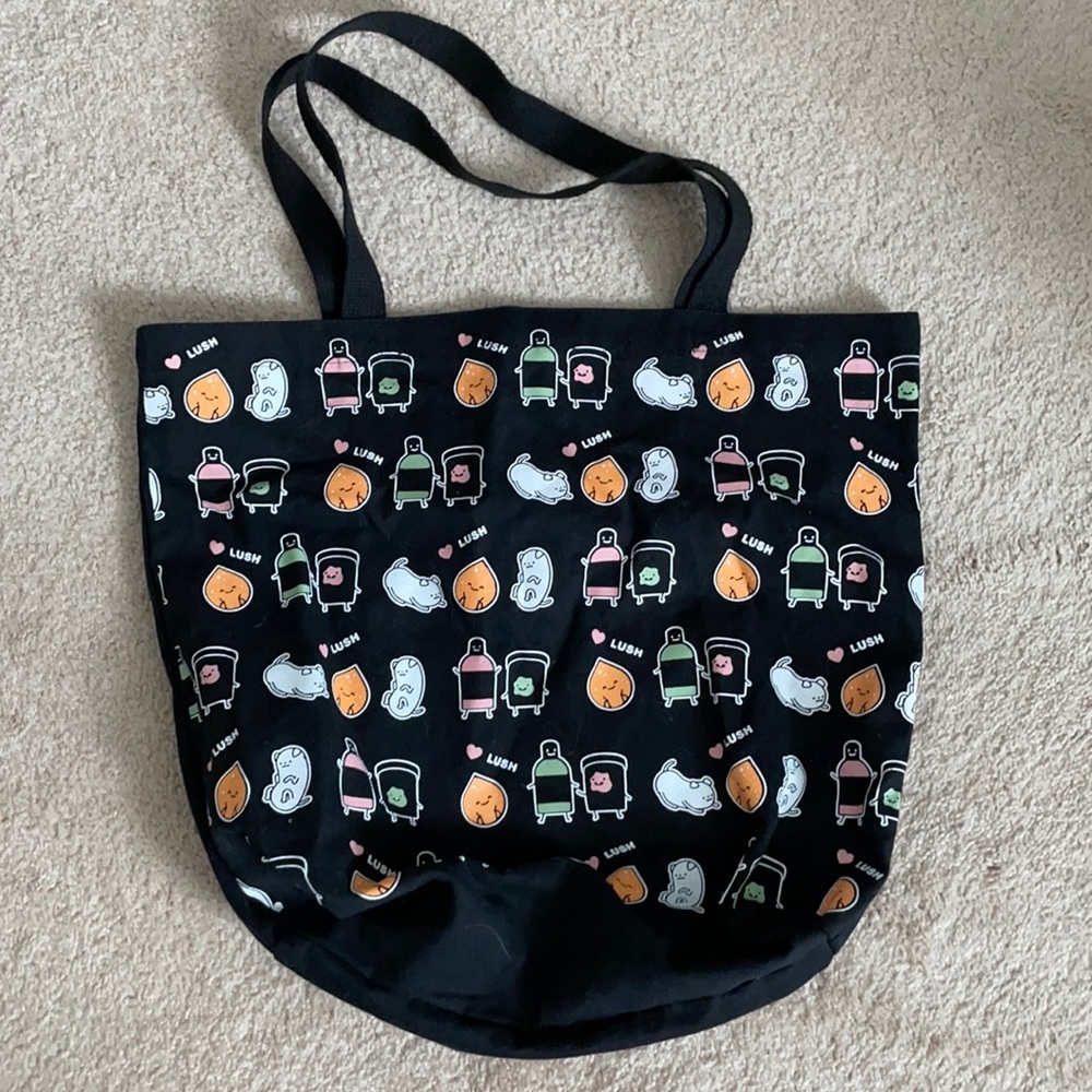 Lush Cosmetics tote bag